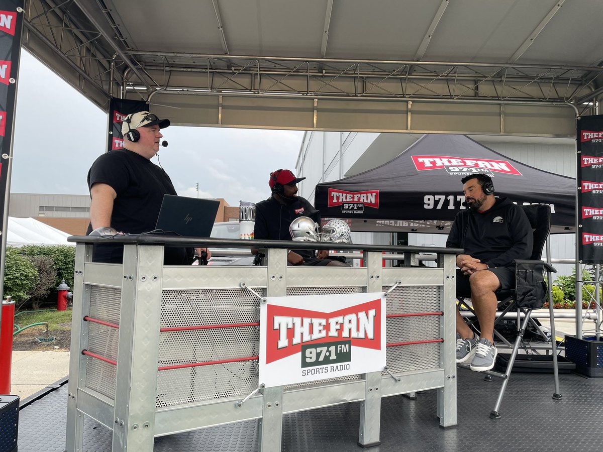 Training camp for <a href="/OhioStateFB/">Ohio State Football</a> is underway and so is <a href="/971thefan/">97.1 The Fan</a> on-site coverage. <a href="/ryandaytime/">Ryan Day</a> made stops today on <a href="/MorningJuice971/">Morning Juice</a>, <a href="/BoneAndTyvis971/">T-Bone & Tyvis</a> and <a href="/971BFS/">Bishop & Friends</a>.

#GoBucks