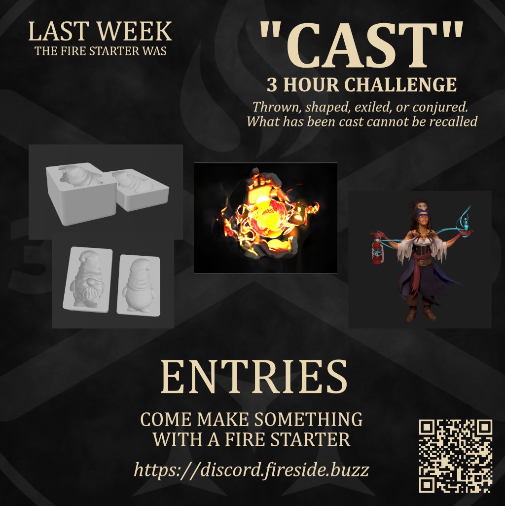 Join us in the discord for our Firestarter Challenge!