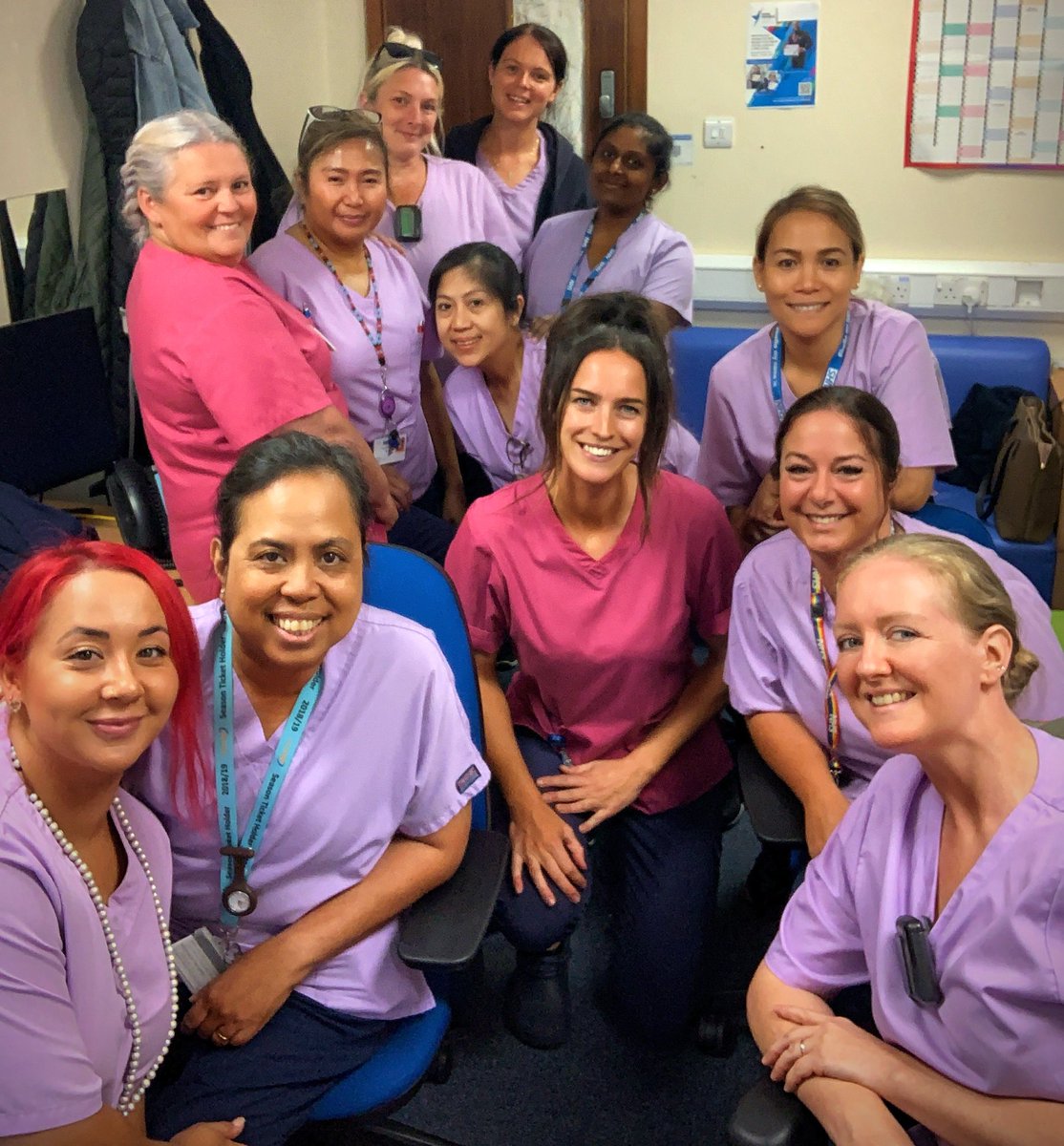 Brains, heart, and endless dedication. That’s the spirit of our amazing team. 

Girl squad holding the fort today 

💜💪🏻🩷 

#girlsquad  #workqueens #strengthinscrubs #strongwomen #strongerteam #nhs #doctorsassistant #assistantpractitioner