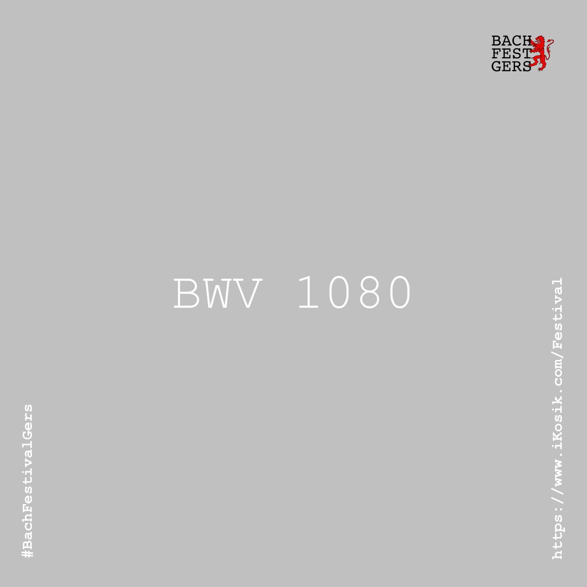 🎵 10ème #BachFestivalGers 2025

🏁 Concert d'ouverture pour orgue 🎹 à #Mirande 🏰
🎼 Johann Sebastian Bach : L'art de la fugue, BWV 1080
📅 Vendredi le 1 août à 20:30
⛪️ #Mirande / Église Sainte-Marie #Astarac #Gers

🎟️   eventbrite.co.uk/e/billets-10em…  👈

#BACH340 #Gers #Occitanie