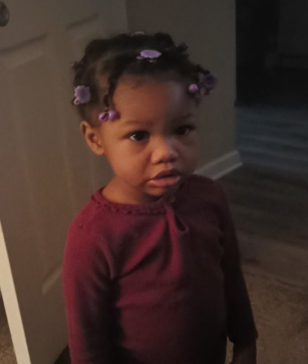 Missing Juvenile
 
Logicamor Alexander, 2, was last seen one week ago.  She is believed to have gone missing in Kansas City, MO but the location is unknown. If you locate Logicamor, or know her whereabouts please call 911, the Missing Persons Unit at 816-234-5043, or 816-234-5150
