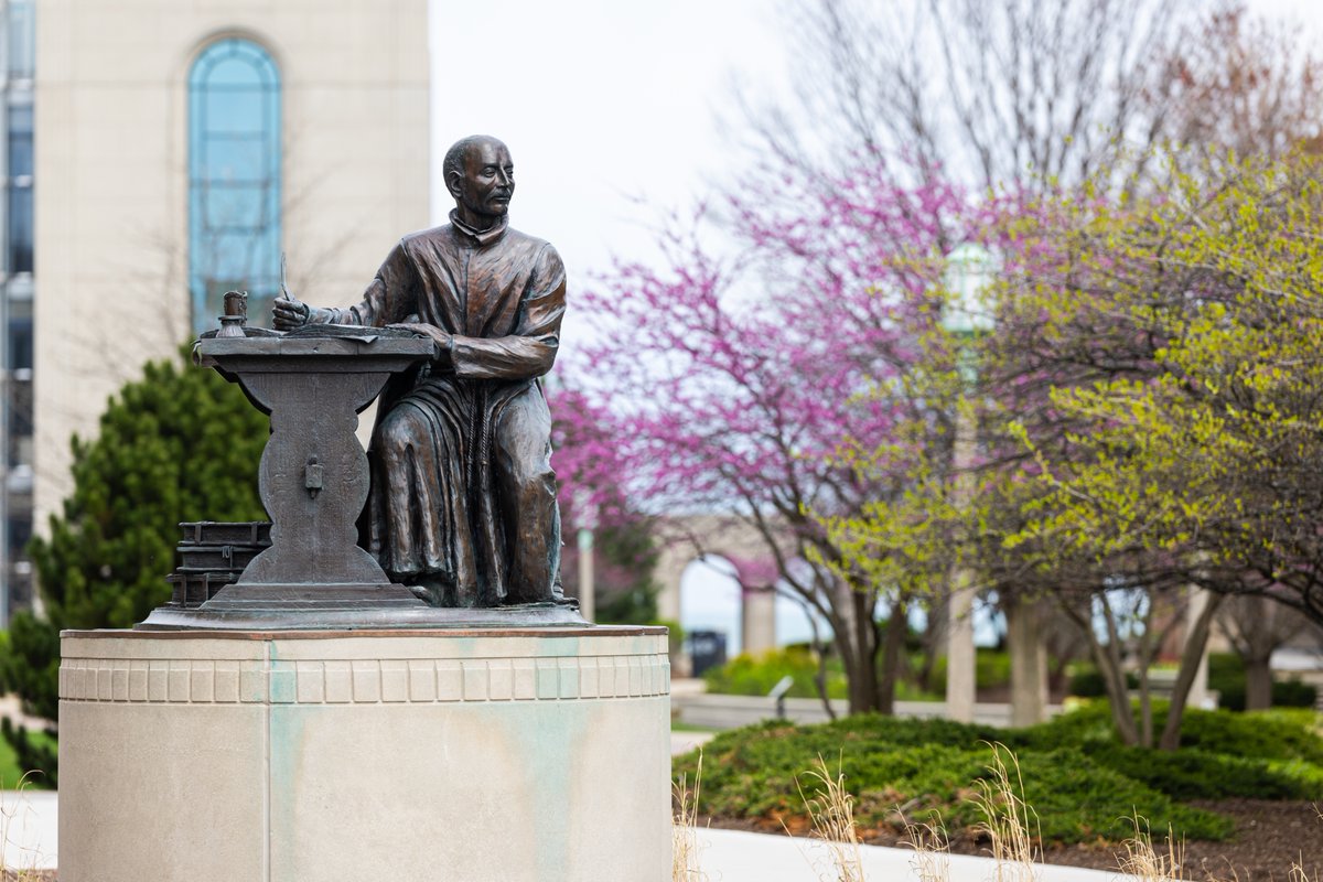 Go forth and set the world on fire, Ramblers! Happy Feast Day of St. Ignatius of Loyola!