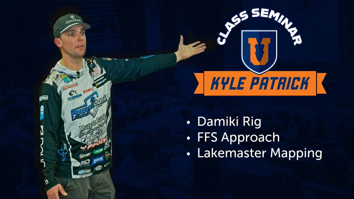 Bass University (@bassuniversity) on Twitter photo Become a Damiki Rig Master in this new seminar with <a href="/bassmaster/">Bassmaster</a> Pro Kyle Patrick!
Watch Now👉 bassu.tv
Save on Tackle👉 tackle.bassu.tv Become a Damiki Rig Master in this new seminar with <a href="/bassmaster/">Bassmaster</a> Pro Kyle Patrick!
Watch Now👉 bassu.tv
Save on Tackle👉 tackle.bassu.tv