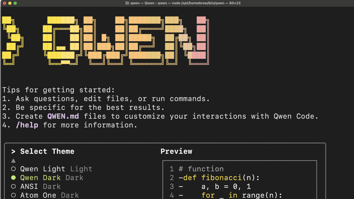 UillerPrado's tweet photo. Alibaba's new Qwen 3 Coder offers competitive coding capabilities that match premium models like Claude Sonnet 4, featuring both browser-based chat and CLI access for developers. 
Install CLI with npm install -g qwen-code/qwen-code, then type qwen in your terminal. https://t.co/zklhVbp6fu