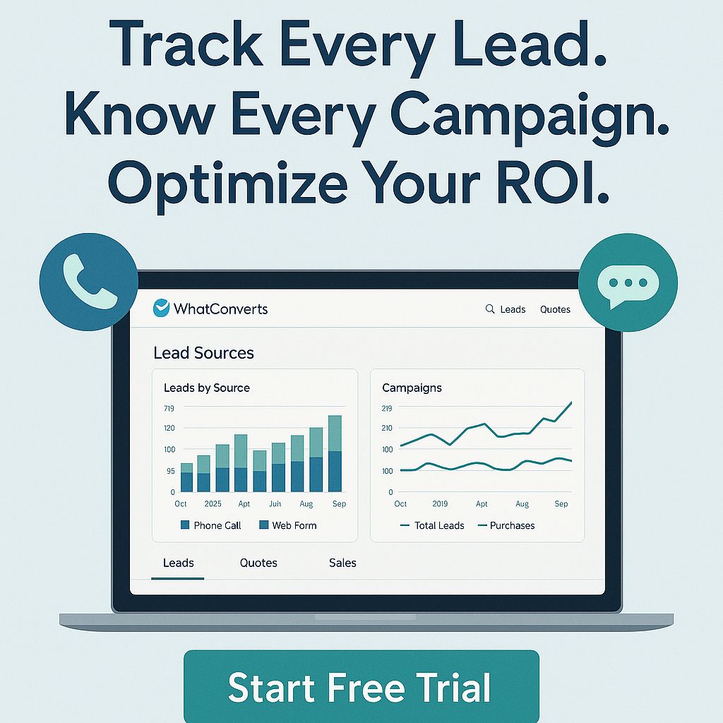 infonetpro24181's tweet image. 📞 Leads from ads but no clarity on ROI? WhatConverts tracks calls, forms &amp;amp; chats—directly tied back to keywords &amp;amp; campaigns.  
Generate client-ready reports in minutes.

✅ Start a FREE 14-day trial → buff.ly/evi8Wt6  
#LeadGen #MarketingAnalytics #WhatConverts