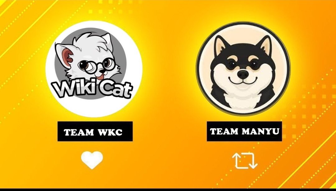 Are you on team $MANYU OR team $WKC? 👀