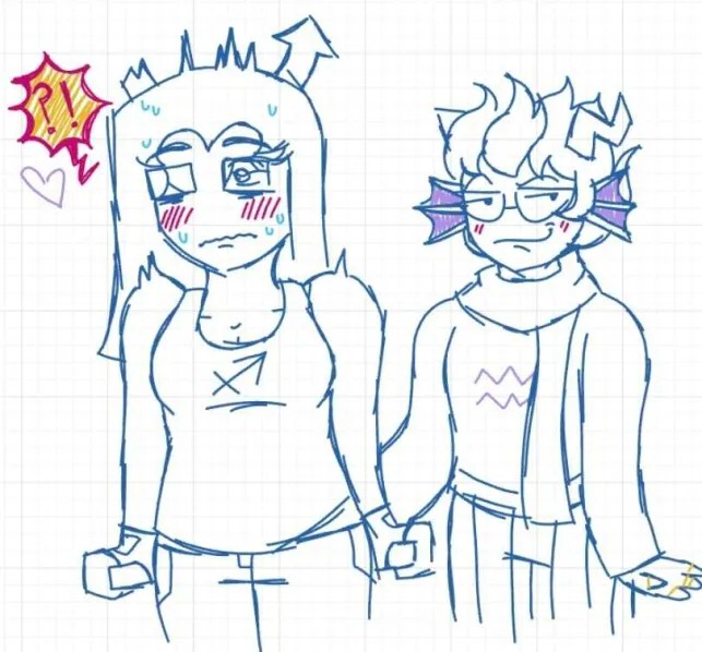skyatmosa's tweet photo. eridan what are you doing to equius?!? #equidan #homestuck https://t.co/dhBzXvg5Ib