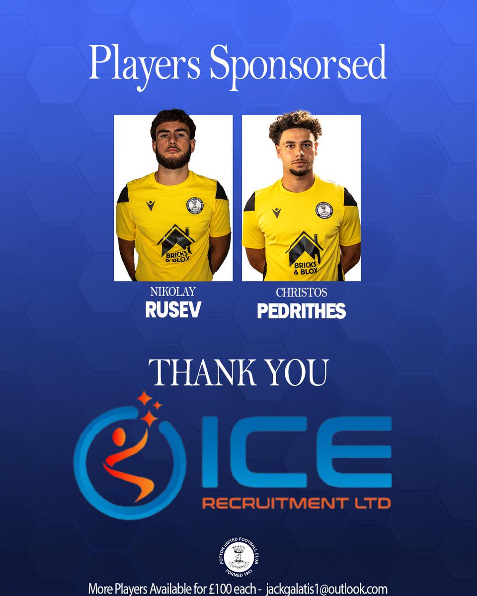 For the 2nd year running we are proud to announce <a href="/icerecruitment/">Neo Pedrithes</a> has continued to support <a href="/Cpedrithes/">Christos Pedrithes</a> &amp; <a href="/nixk_09/">Nikolay</a>. 

Thank you for the continued support 💙

#uptheroyals