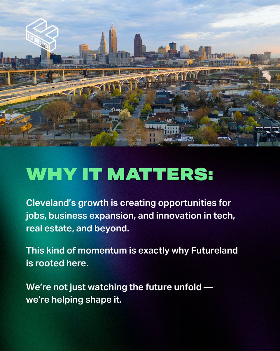 Ranked the #1 industrial market in the U.S. for 2025, Cleveland continues to prove it’s a powerhouse for logistics, infrastructure, and long-term investment.

This is the future we’re building.