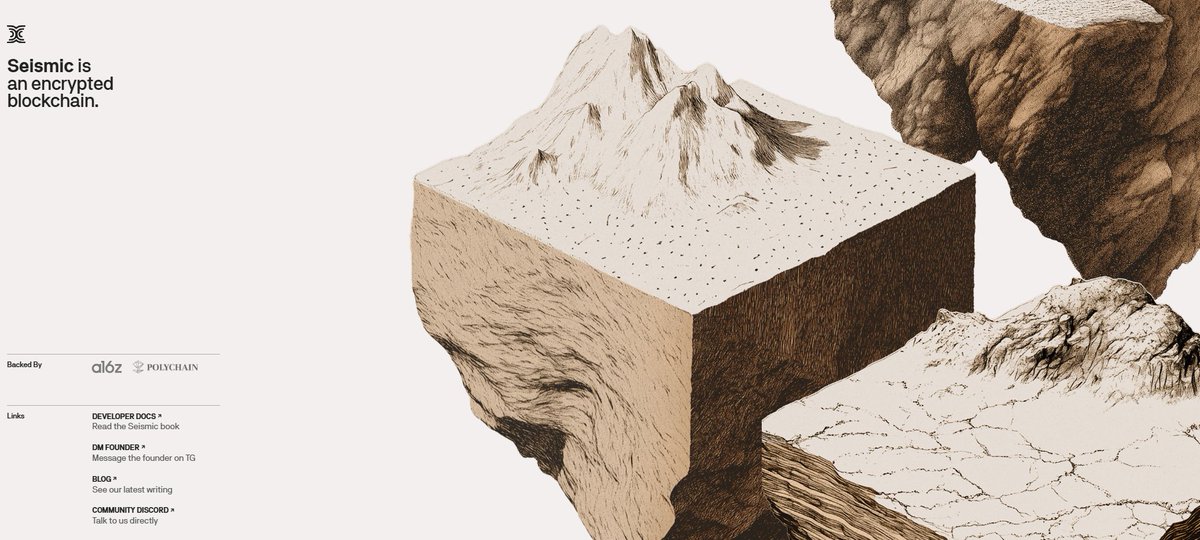 Play2EarnnTR's tweet image. Airdrop Potansiyeli Olan Projelere Göz Atalım 👀

Adım adım tüm projelerde neler yapabiliriz. Biraz bahsedelim. 👇

1 - 🪂 @SeismicSys  EVM Tabanlı L1 , İşlem verilerini kullanıcı bakiyelerini ve sözleşme verilerini protokol düzeyinde şifreleyerek gizliliği temel tasarım haline…