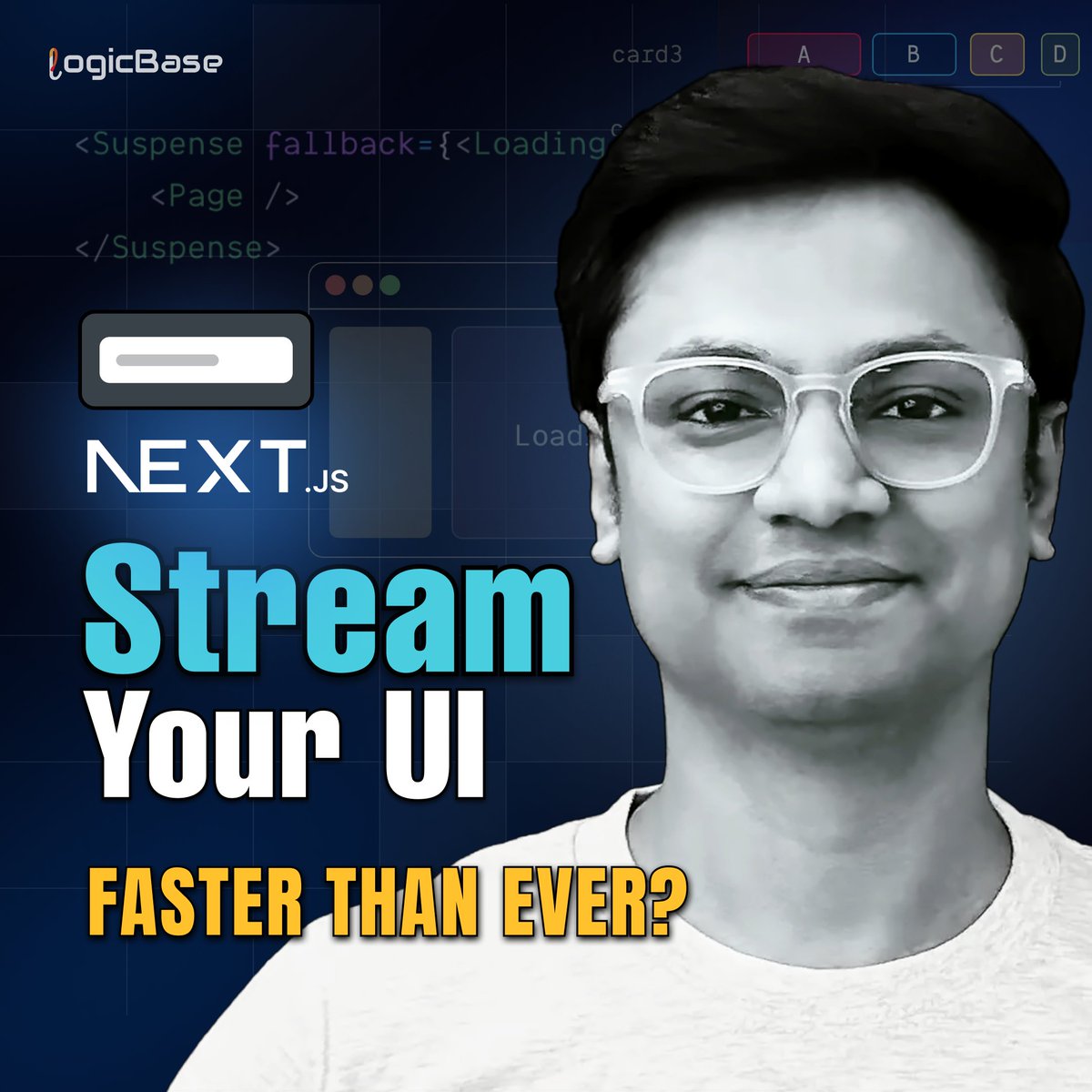 logicbaselabs's tweet image. 🚀 Video link - youtu.be/xTT_Sd_xqh0

Learn how to elevate UX in Next.js 15 using streaming SSR, custom Suspense boundaries &amp;amp; loading skeletons. Explore Automatic vs Manual Streaming, tackle false interactions &amp;amp; implement a loading.jsx spinner for seamless data flow.
