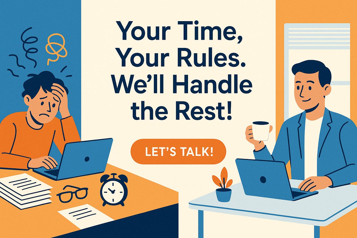 🔥 Tired of juggling emails, scheduling, and social media?
💡 Let [Your Business Name] be your secret weapon!
🚀 Virtual Assistants that handle the busywork, so you can focus on growth.
📞 DM us to get started today!