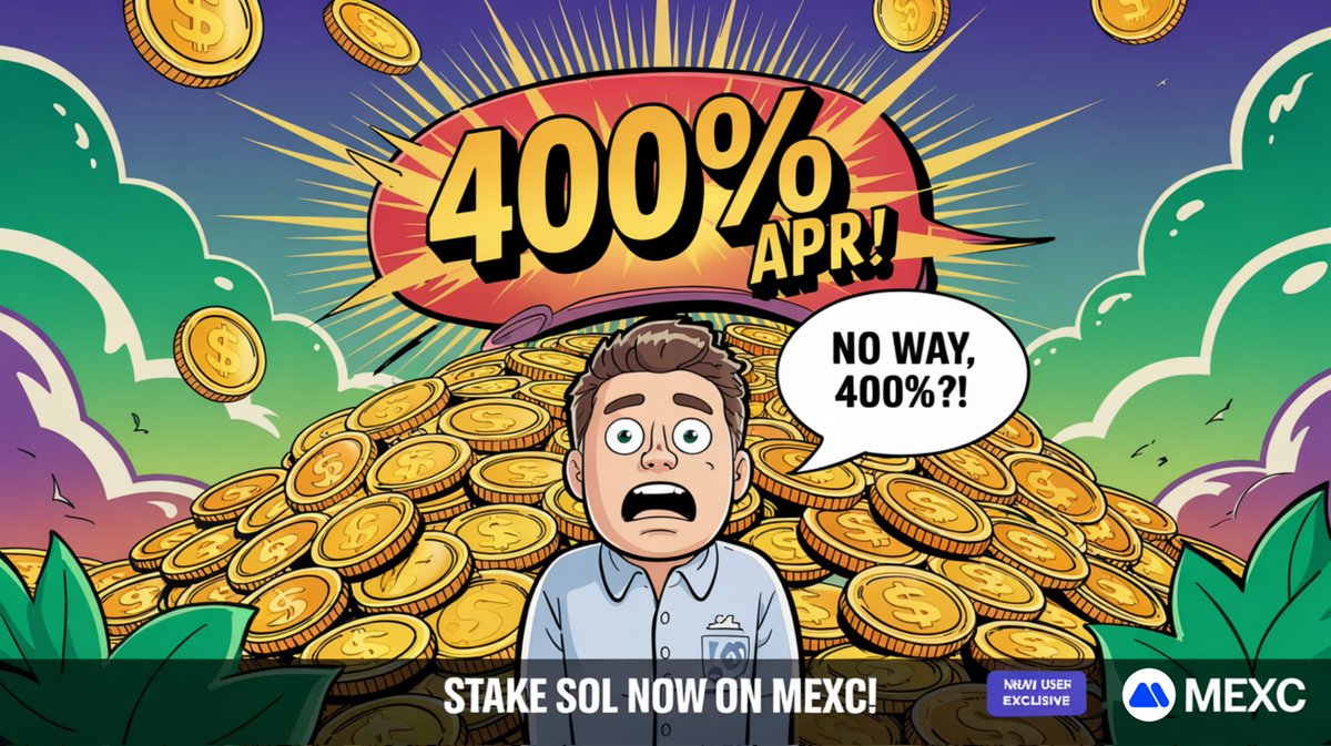 aksh_sh071's tweet image. 🔥 New users can lock in up to 400% APR on SOL for 3 days! Limited spots – claim before it’s gone 🚀

👉 Stake now:
mexc.co/en-IN/events/s…
✨ Trade SOL with zero fees too:
mexc.co/en-IN/zero-fee…

#SOLStaking #Bitcoin #XRP #CryptoDeals #AltcoinSeason #DeFiRewards #Web3