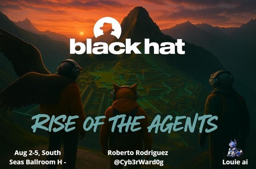Graphistry's tweet image. At Blackhat and interested in agentic investigation?
Say hello to the Louie.ai team at Blackhat’s most popular training this year:

&quot;Rise of the Agents: Building Autonomous LLM-based AI Agents for Security&quot;!

We’re partnering with the brilliant Roberto Rodriguez…