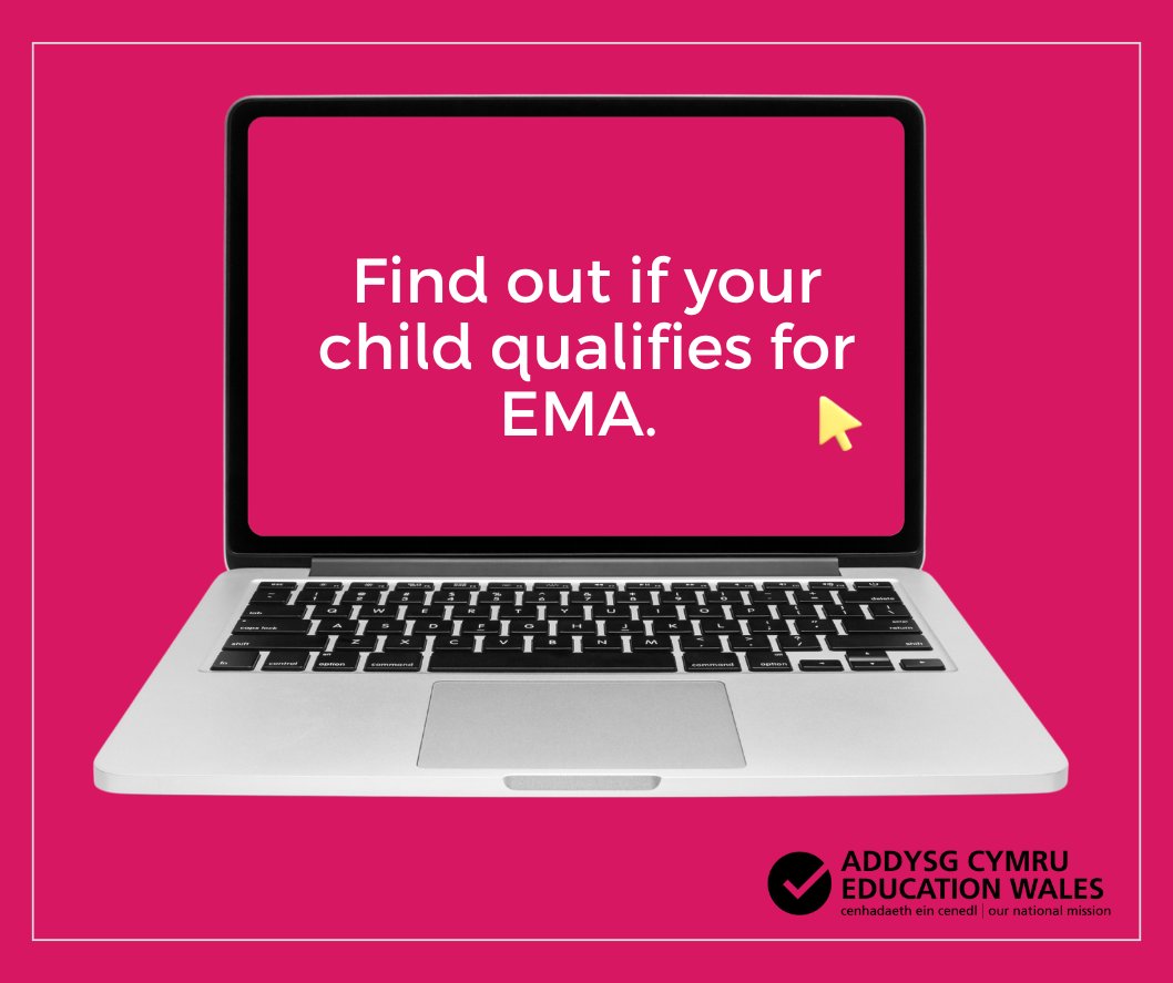 Students can apply for EMA before getting their GCSE results or deciding where to study! Early applications = fewer delays in autumn. 

gov.wales/making-educati…

#CymruStudentSupport