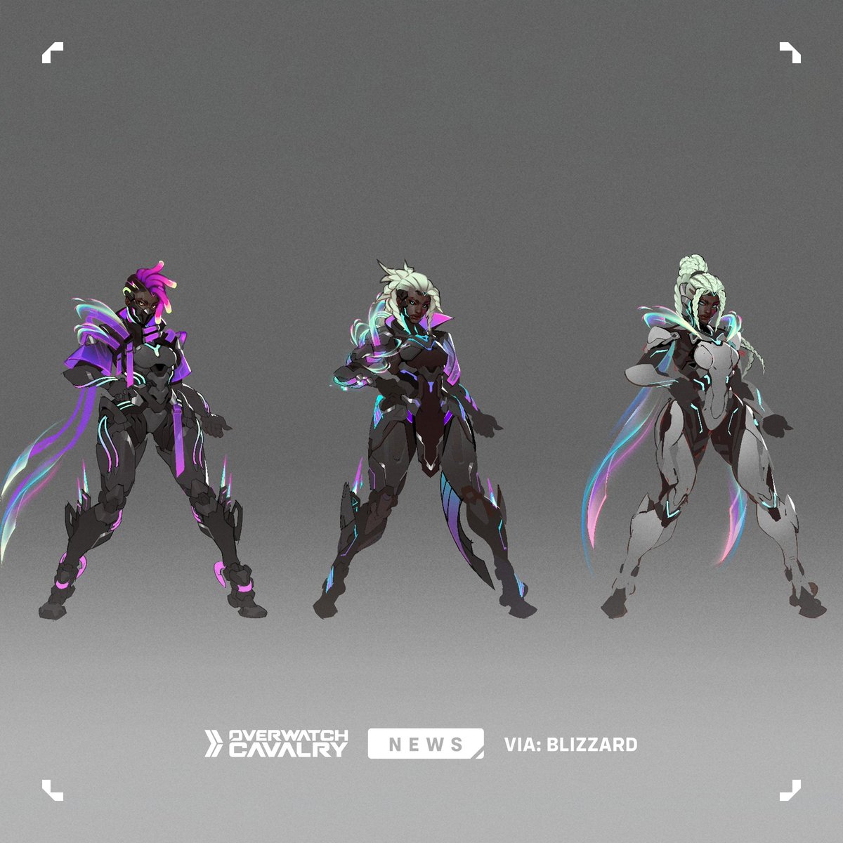 More #Overwatch2 Mythic Skin: Ultraviolet Sentinel Sojourn Concept Art 🎨
