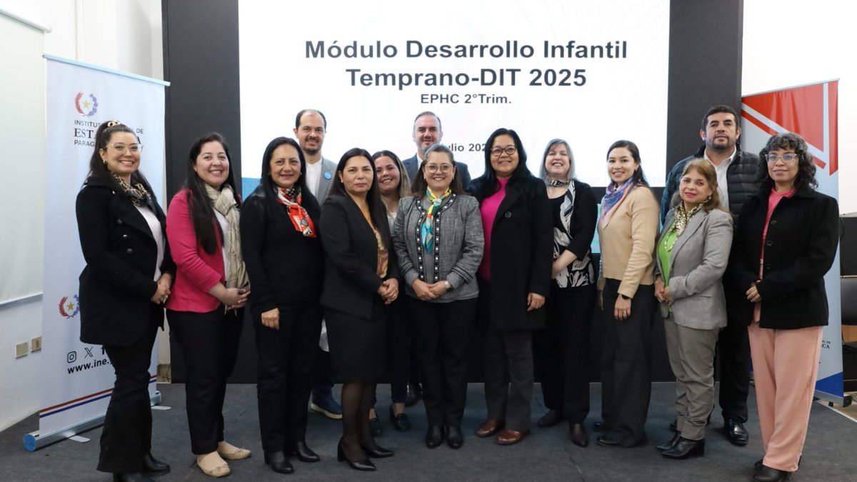 Se realizó una reunión técnica entre el INE y representantes de UNICEF en Paraguay para socializar los avances del módulo sobre Desarrollo Infantil Temprano (DIT), que forma parte de los esfuerzos interinstitucionales por generar datos clave para la primera infancia.