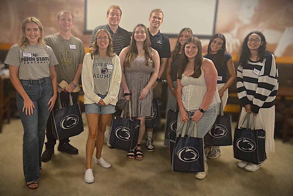 PennStateJax's tweet photo. Penn State Jax's largest student send off event! Parents, students and recent grads sharing and caring.
Congratulations to our newest Nittany Lions—you’ve chosen an incredible university, and we can’t wait to see all the amazing things you’ll accomplish. We Are! 💙🤍 https://t.co/2wc3TmduCo