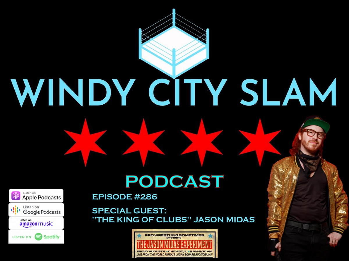 Windy City Slam (@windycityslam) on Twitter photo ICYMI: Jason Midas returned to <a href="/WindyCitySlam/">Windy City Slam</a> Pod to talk wrestling & rave show on 8/8, latest in <a href="/FreelanceWres/">Freelance Wrestling</a> & Kirby Alexander +Hulk Hogan, #ADayForPriest, WWE #SummerSlam, <a href="/DWWrestling/">Dreamwave Wrestling</a>, <a href="/2econdWrestling/">2econd Wrestling</a> & <a href="/Wrestle_League/">Wrestle League</a>.
LISTEN: bit.ly/4lTBsGF.
#indiewrestling ICYMI: Jason Midas returned to <a href="/WindyCitySlam/">Windy City Slam</a> Pod to talk wrestling & rave show on 8/8, latest in <a href="/FreelanceWres/">Freelance Wrestling</a> & Kirby Alexander +Hulk Hogan, #ADayForPriest, WWE #SummerSlam, <a href="/DWWrestling/">Dreamwave Wrestling</a>, <a href="/2econdWrestling/">2econd Wrestling</a> & <a href="/Wrestle_League/">Wrestle League</a>.
LISTEN: bit.ly/4lTBsGF.
#indiewrestling