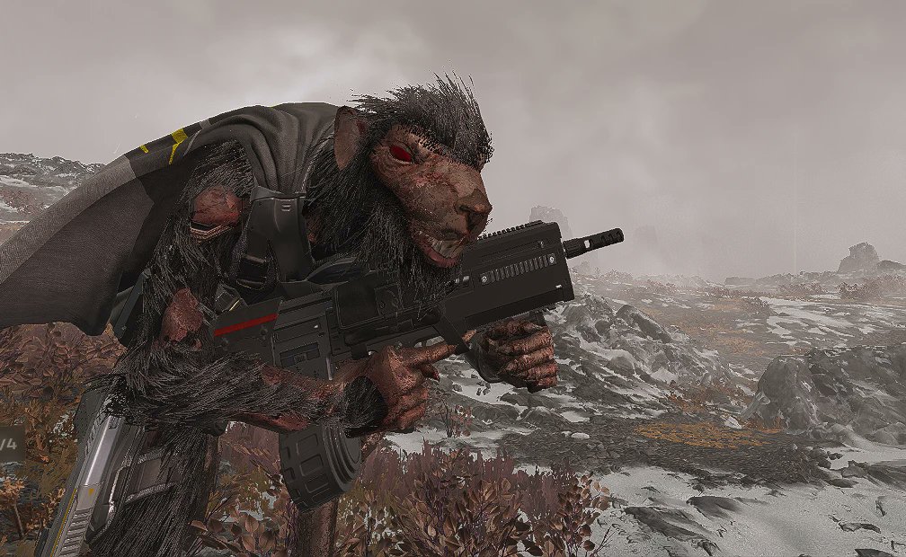 Helldivers_NOW's tweet image. #Helldivers2 | #Helldivers2Mods 

wtf is this mod bro 😭