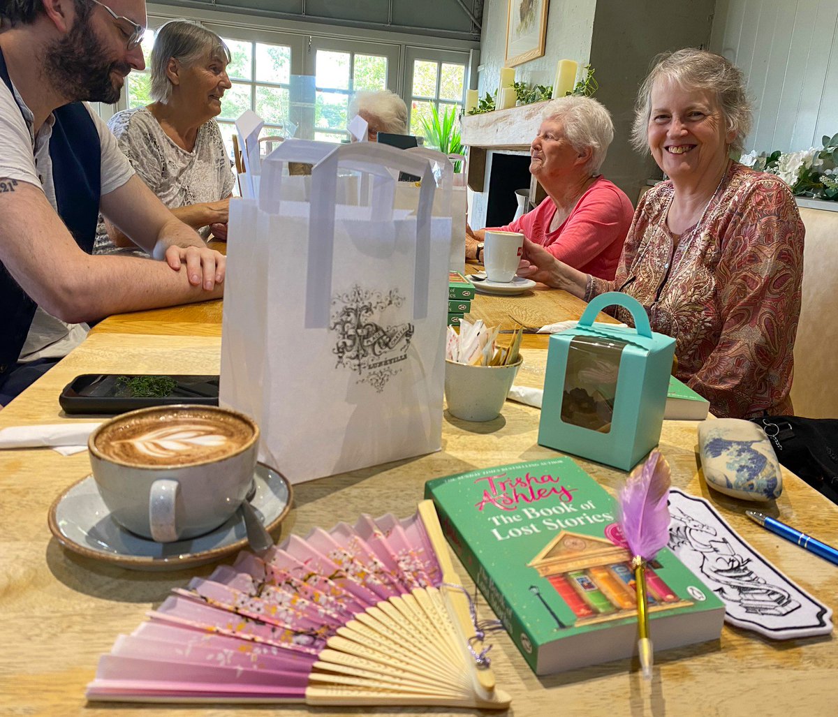 Another pic from the launch of The Book of Lost Stories today