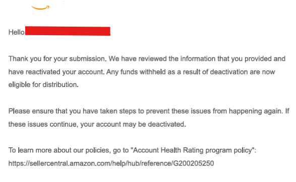 AMZNAppealHelp's tweet photo. The team at https://t.co/P4Tot9w2MO reinstated one of the hardest Amazon account suspensions we've handled this year! 

A high-volume FBA seller was wrongly hit with a Related or Linked Account Violation despite having no known connection, no shared IPs, and no warnings. Their account was locked, and $100K+ in inventory was frozen.

Frustrated after multiple denied appeals, they turned to us.

Our team:
Identified inconsistencies in Amazon’s internal linkage logic
Crafted a data-driven, policy-backed appeal
Showed clear proof of non-affiliation with the flagged account
Result?
 Account reinstated in just under 4 weeks.
Inventory released. ASINs reactivated. Revenue back on track. 
If your Amazon seller account has been suspended for “linked/related accounts” or any unclear policy violations, don't go it alone. Contact https://t.co/P4Tot9w2MO

#AmazonSuspension #FBAHelp #AmazonReinstatement #SellerCentral #EcommerceSupport #AmazonAppeal #SuspendedAmazonAccount #FBARecovery #AmazonSellerSupport #AmazonLinkedAccount