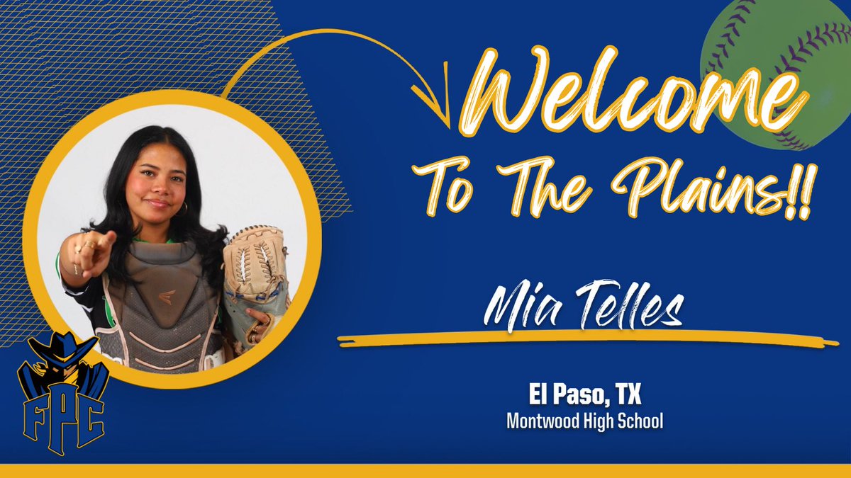 Frank Phillips Softball (@frank_softball) on Twitter photo Welcome to THE PLAINS!!
Don’t let her size fool you…
We are excited to see <a href="/MiaTelles1/">Mia Telles</a> in action on the field this season!!
#FearThePlains Welcome to THE PLAINS!!
Don’t let her size fool you…
We are excited to see <a href="/MiaTelles1/">Mia Telles</a> in action on the field this season!!
#FearThePlains