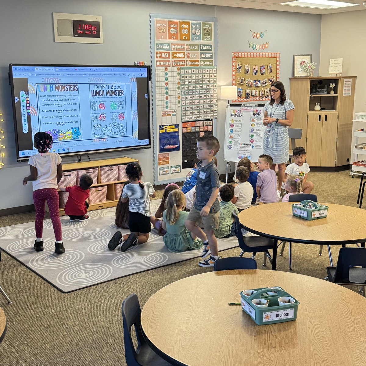 🐾It is a great day to be a bobcat! Sonoran foothills staff, and students are excited for a new year and are reviewing TRACKS expectations and connecting with each other.💙🖤 #welcomeback #backtoschool2025 <a href="/DVUSD/">Deer Valley Unified School District</a> <a href="/BobcatsSF/">@BobcatsSF</a>