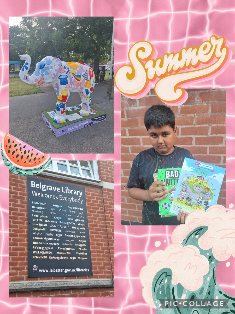 Enjoyed visiting the local library in our new city today and picking up the summer reading challenge. <a href="/leicesterlibrar/">Leicester Libraries and Community Centres</a>