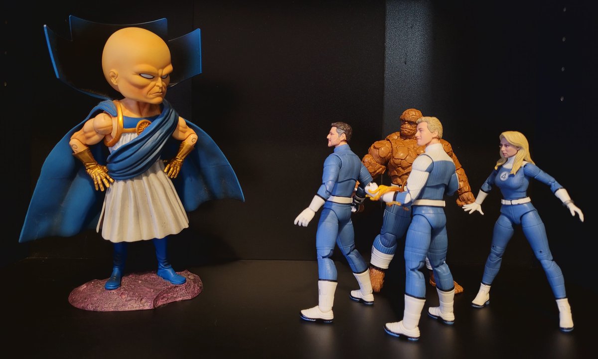 "So I noticed that you adapted The Galactus Trilogy again. By chance, do you feel like somebody was missing there. Like a character that's really important to the story. A tall handsome guy that looks good in a robe &amp; a cape. Anyone come to mind? Anyone at all?"

#FantasticFour