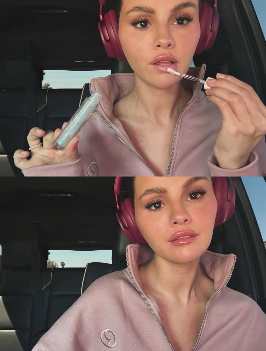 lip gloss girl. ✨