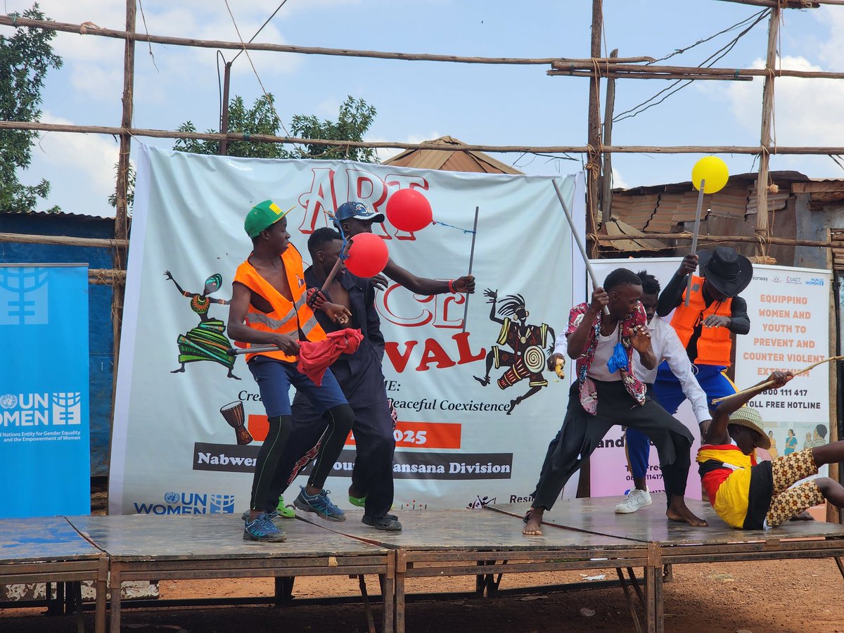 Hannah Arinaitwe (@arinaitwehannah) on Twitter photo As the founder <a href="/art4change_ug/">Art4Change Uganda</a>, witnessing our vision come to life where creativity becomes a language for peace is deeply humbling.
This year’s theme for the Art 4 Peace festival , “Creative Expression for Peaceful Coexistence,” couldn’t be more timely. As the founder <a href="/art4change_ug/">Art4Change Uganda</a>, witnessing our vision come to life where creativity becomes a language for peace is deeply humbling.
This year’s theme for the Art 4 Peace festival , “Creative Expression for Peaceful Coexistence,” couldn’t be more timely.