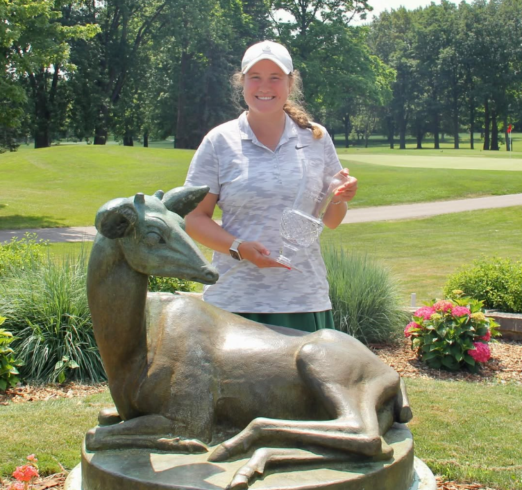 #ScoutUalumni Elise Hoven won the Brown Deer Women’s Amateur Championship! Congratulations <a href="/EliseHoven/">Elise Hoven</a>!