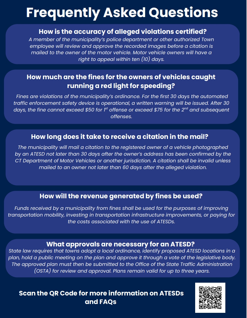 The Town of West Hartford held the first of two public information meetings on its new Speed Management project on July 30th at Town Hall. 
The full meeting is posted here: youtube.com/watch?v=bnFifO…. 

Here is some information on frequently asked questions: