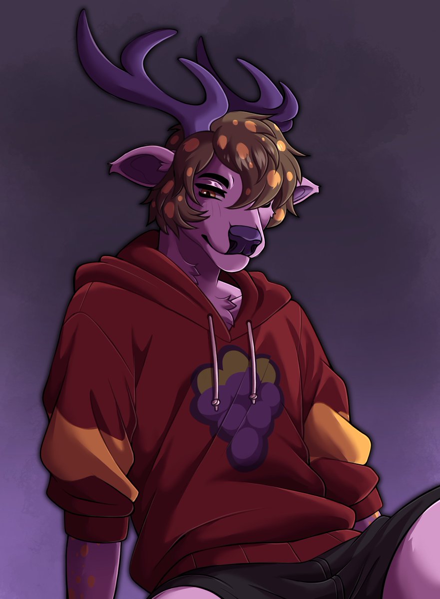New deer art by <a href="/bxe017/">bex</a> !!!! Love how this came out :3