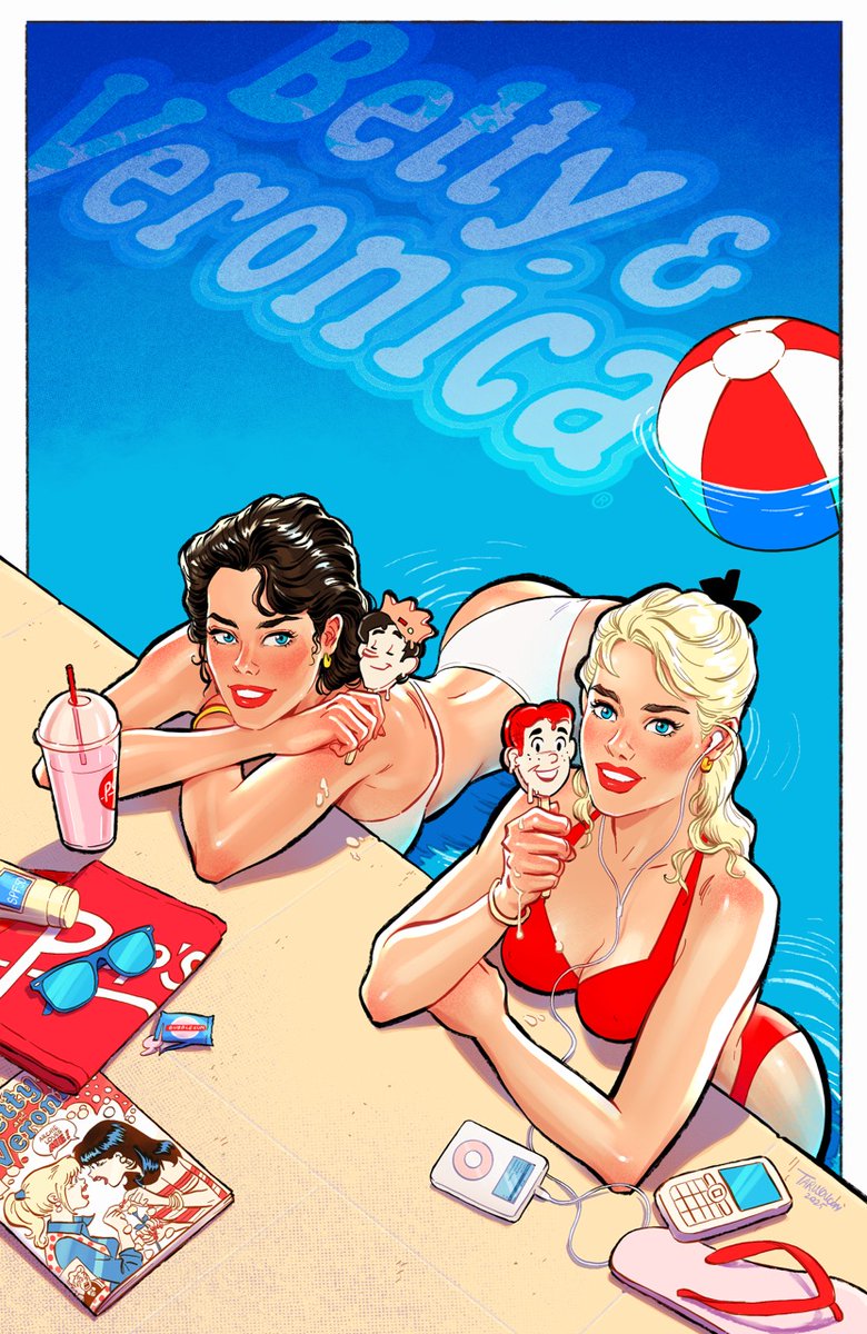 Another cover I did for Betty &amp; Veronica! Get it at Bird City Comics!