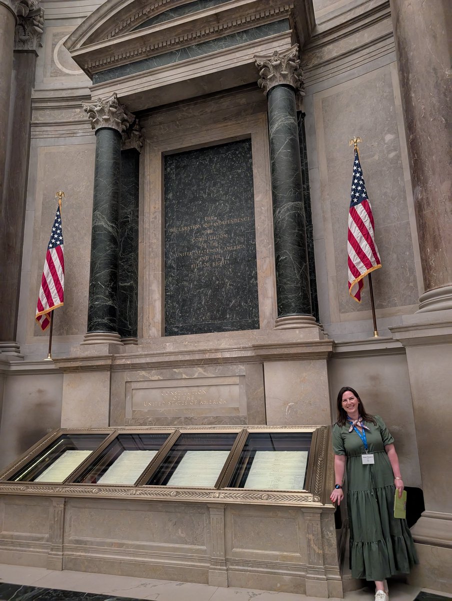 If you build it, they will come... Did you know the <a href="/USNatArchives/">U.S. National Archives</a> finished the Charters of Freedom rotunda before it actually acquired the DOI, BOR, and Constitution? For decades it displayed other things, like WWII surrender documents! <a href="/archivesfdn/">National Archives Foundation</a> #archivesinstitute