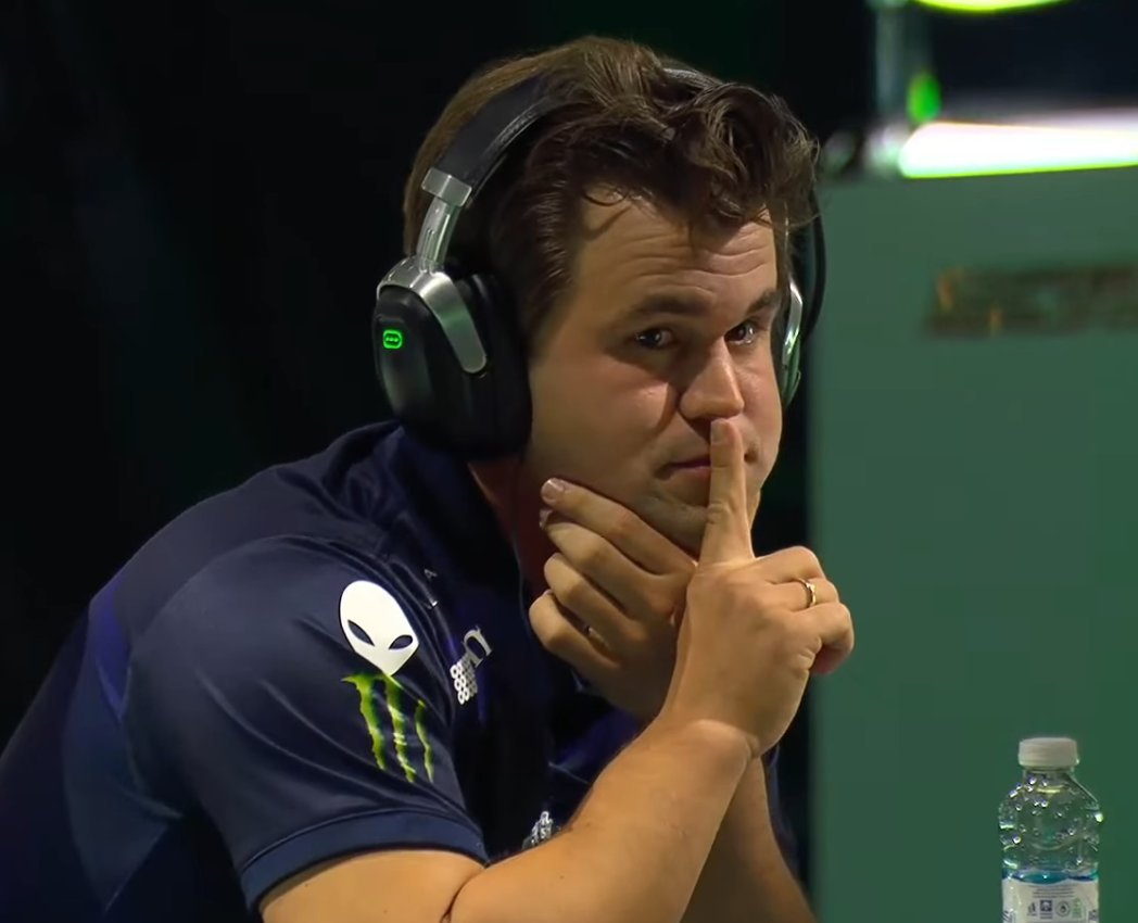 Magnus SILENCES the crowd rooting against him! 🤫😆