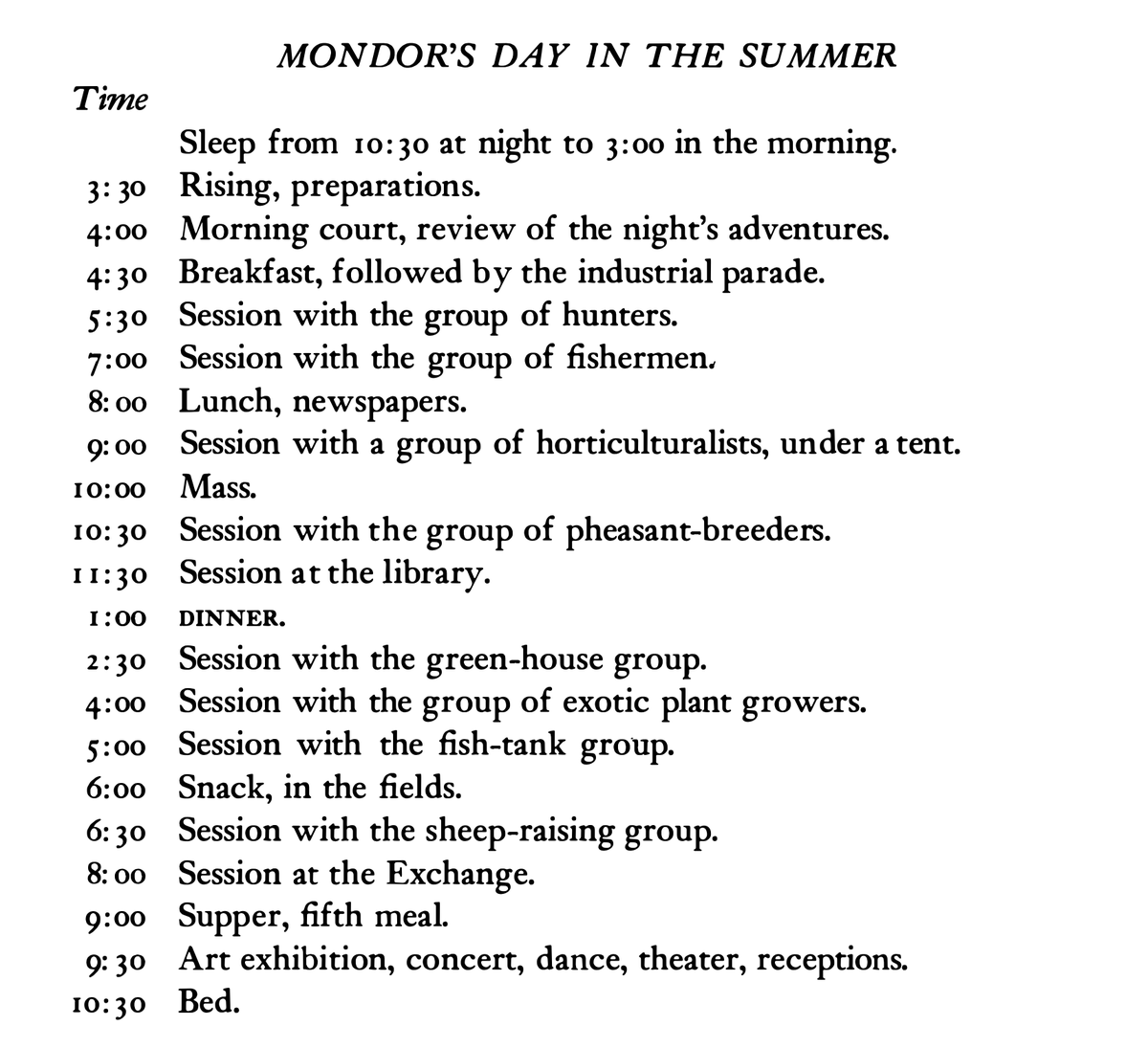 wishing for the alt timeline of Marxism if he hadn't neglected "Snack, in the fields"

Marx's inspiration for his description of the communist day (hunt in the morning, fish in the afternoon, rear cattle in the evening, criticise after dinner), from Fourier's "Attractive Work":