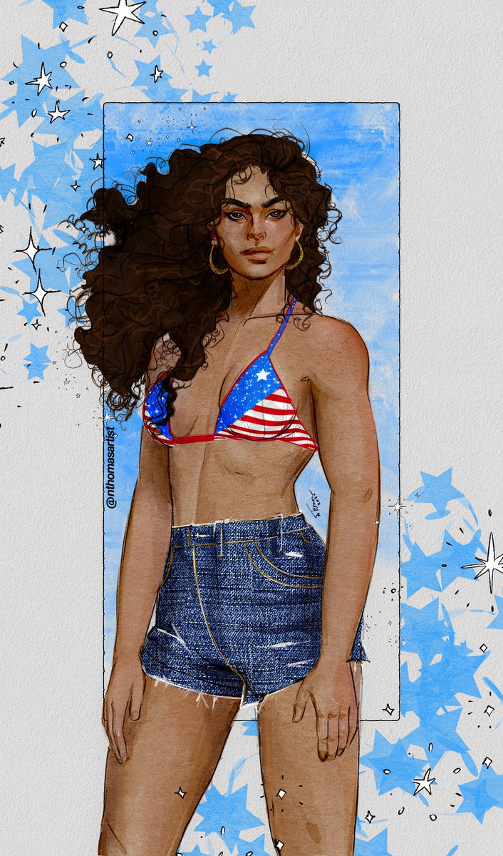nthomasartist's tweet image. America Chavez (Summer)

Keeping the summer stuff going, (I got almost the next month planned so how could not include a few more Young Avengers alumni)

#youngavengers  #Americachavez #marvel #MarvelComics #ya #Avengers
