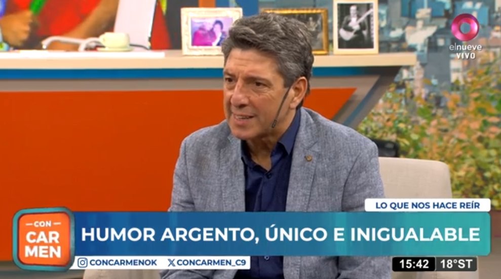 #ConCarmen | ¡Hoy nos visita Sergio Gonal!

#Sumate 
📺elnueve.com.ar