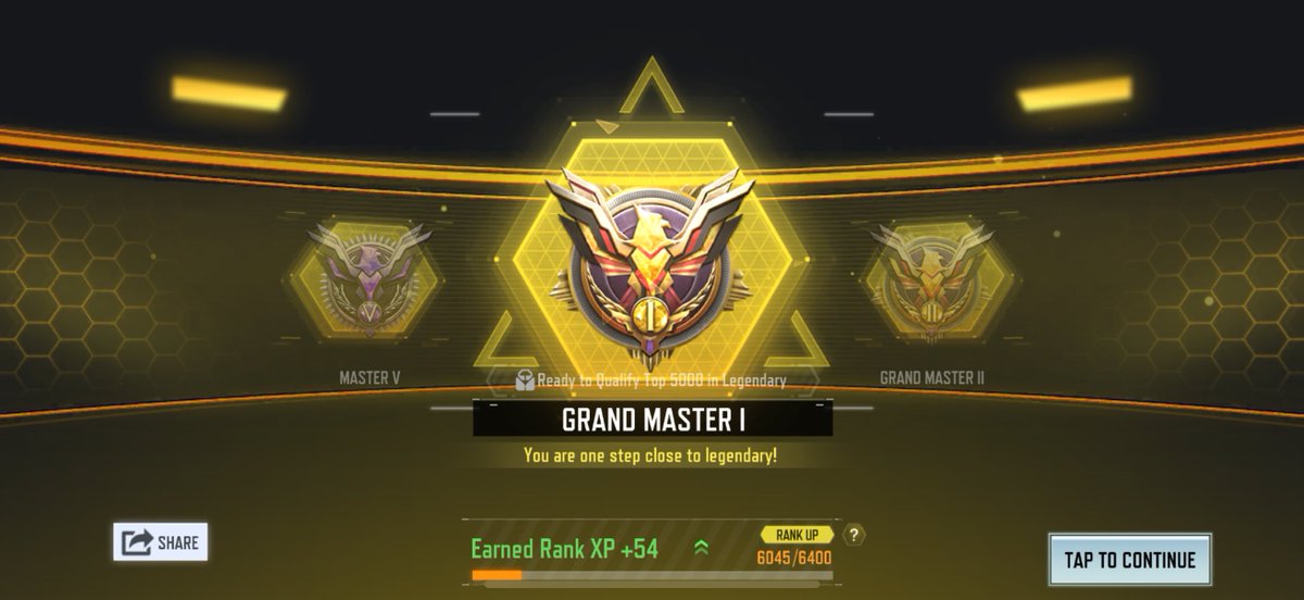 After 19 hours of reset I reached GM1 🫩