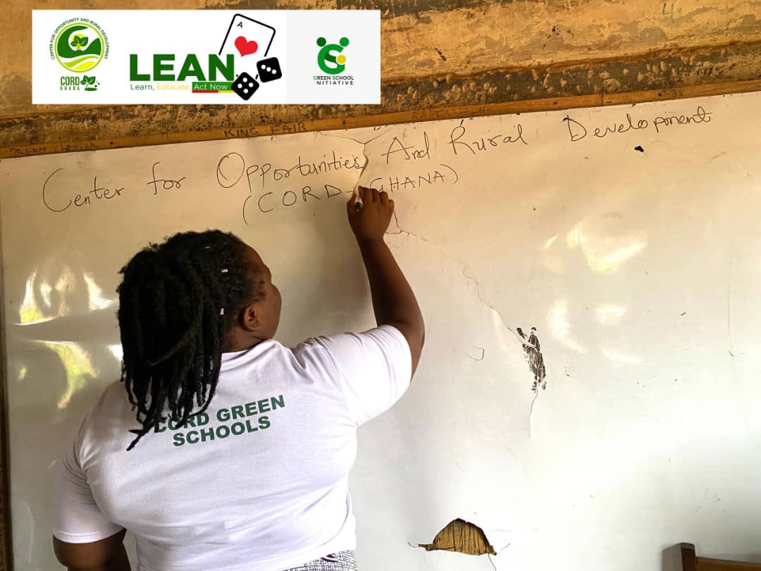 cordghana's tweet photo. On the 23rd of July, 2025, CORD Ghana Education and Outreach team had a successful engagement with Kasalgu AME Zion Junior High School in the Northern Region of Ghana – Tamale. CORD team took learners through the importance of trees, how to  protect and nurture each trees. Collectively, with the Green School Initiative (GSI) club of Kasalgu AME zion junior high school, we also celebrated the healthy growth of  trees planted by our GSI club members last two years within the school environment. 

The second session of the engagement was on the LEAN Game where learners played, learnt and had fun as well. It was educative and fun time with the Green School Initiative club of Kasalgu AME Zion Junior High School.
#GreenSchoolsInitiative
#TreeParty2025
#QualityEducation
#EnvironmentalSustainability
@nyca__africa @yacesghana