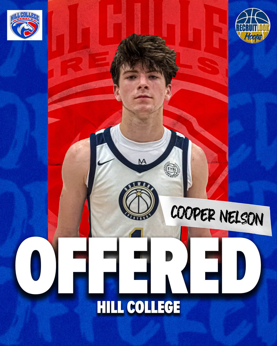 2026 O.W.E - Cooper Nelson <a href="/CooperNel1/">Cooper Nelson</a> Adds offer from Hill College #RLHoops