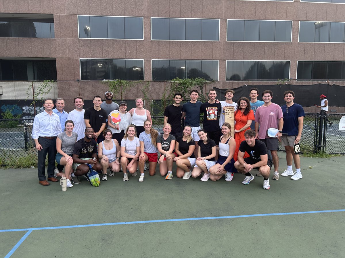 Happy National Intern Day! Today we're celebrating our summer interns who brought curiosity, enthusiasm and a strong work ethic to everything they did - from the Hill to the pickleball courts. Thanks for an incredible summer!