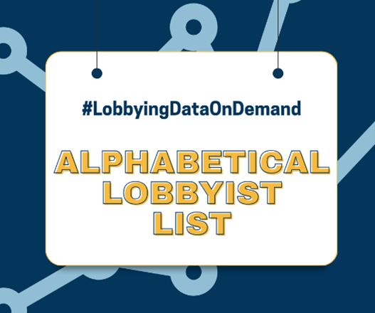 #LobbyingDataOnDemand: Anyone may view our Alphabetical Lobbyist List online! Visit reports.ethics.ny.gov/publicreports/… and select the year(s) of interest to view more.