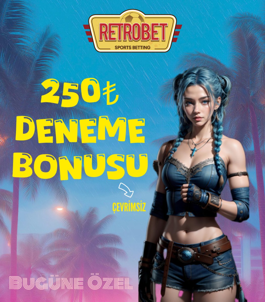 🎁250₺ ÇEVRİMSİZ Deneme Bonusu❕

BUGÜNE ÖZEL #Retrobet TE ! ⚡️
 🚩Adres:  retrobet.link/?btag=twitter