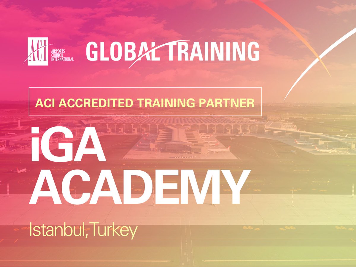 ✈️ Understanding airport operations requires more than theory. It requires experience.

That’s why İGA Academy, part of ACI World’s Accredited Training Partner network, integrates real-time airport exposure into its training approach.

“We provide participants with access to