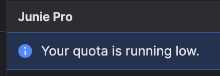 panchicore's tweet photo. @jetbrains Where can we read more about quota details? No vague ‘1x, 10x, 40x’ stuff --- give us actual numbers please (could be 50K tokens? 100K? Who knows) https://t.co/F8Y5lEpZte