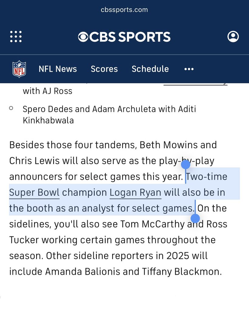 BIG NEWS!! 1 year removed from the field, now I’m in the booth calling NFL games for <a href="/NFLonCBS/">NFL on CBS 🏈</a> 🙏🏾

Dream job in Year 2.. CBS is giving me the shot to bring a fresh perspective to the game we all know &amp; love. Kickoff can’t come soon enough! 

Tune in, it’s good for ratings 🤣🤣
